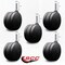Service Caster 4'' Extra Large Heavy Duty Twin Wheel Caster 7/16 Grip Ring Stem, 5PK SCC-UHGR02S100-NYS-716176-5 - alternate 2